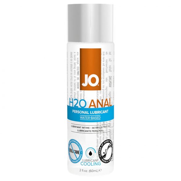 JO H2O Anal Cool - wodny chłodzący żel analny (60 ml)