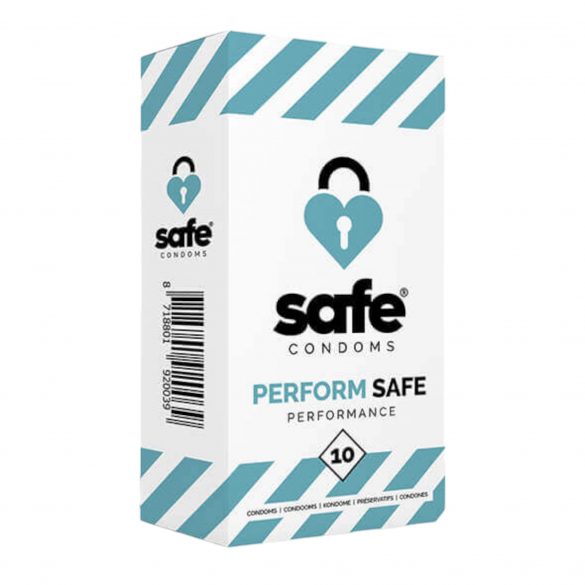 SAFE Perform Safe - duża prezerwatywa (10 sztuk) 