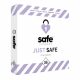 SAFE Just Safe - standardowe, waniliowe prezerwatywy (36 sztuk)