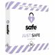 SAFE Just Safe - standardowe, waniliowe prezerwatywy (36 sztuk) 