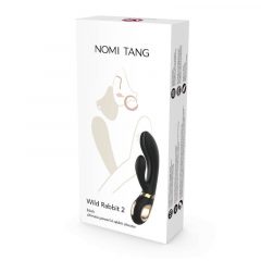  Nomi Tang Wild Rabbit 2 - Akumulatorowy wibrator punktu G z różdżką (czarny)