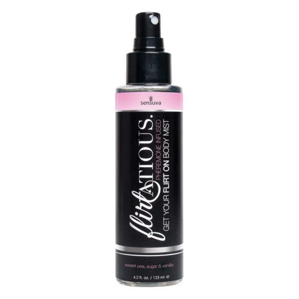 Sensuva Flirtatious - Pheromone Body Spray - Vanilla-Buccinic (125ml) 