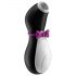 Satisfyer Penguin - wodoodporny stymulator łechtaczki (czarno-biały)