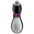 Satisfyer Penguin - akumulatorowy, wodoodporny stymulator łechtaczki (czarno-biały)