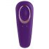 Satisfyer Double Classic - wodoodporny, akumulatorowy wibrator dla par (fioletowy)