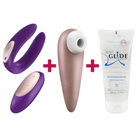 Satisfyer wibrator zestaw dla par (3 części)