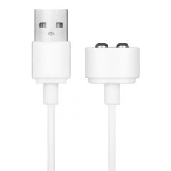 Satisfyer - Magnetyczny kabel USB do ładowarki (biały)