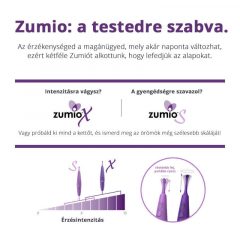   Zumio Soft - bezprzewodowy wibrator łechtaczkowy (fioletowy)