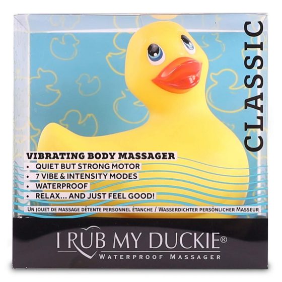 My Duckie Classic 2.0 - wodoodporny wibrator łechtaczkowy w kształcie kaczuszki (żółty)