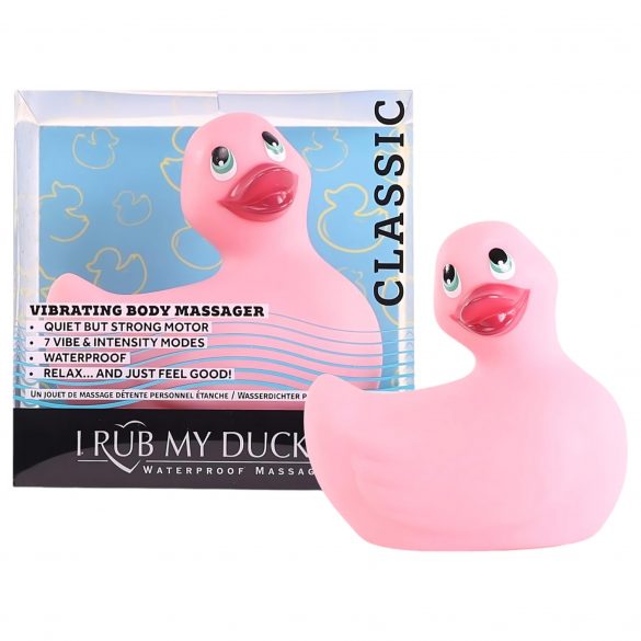 My Duckie Classic 2.0 - wodoodporny wibrator łechtaczkowy Playful Duck (różowy) 