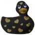 My Duckie Romance 2.0 - wibrator łechtaczka (czarno-złoty)