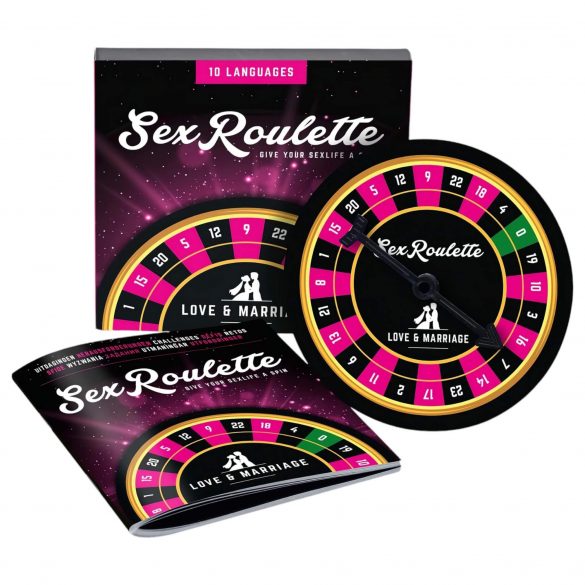 Sex Roulette Love & Married - gra planszowa o seksie (10 języków) 