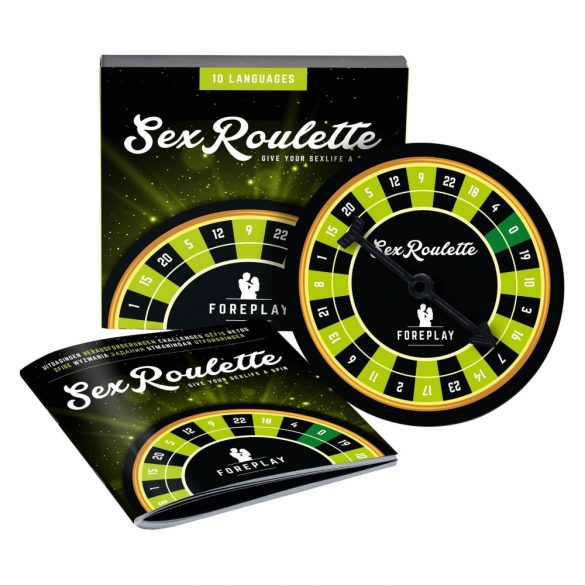 Sex Roulette Foreplay - planszowa gra erotyczna (10 języków) 