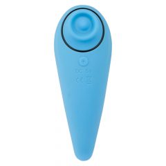   FEELZTOYS Femmegasm - ładowalny, wodoodporny wibrator dopochwowy i łechtaczkowy (niebieski)