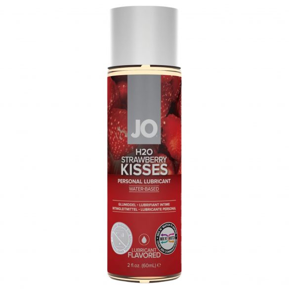 JO H2O Strawberry Kiss - lubrykant na bazie wody (60 ml) 